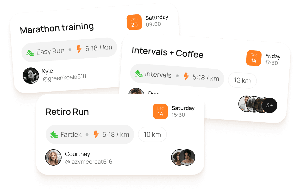 Event Details Cards